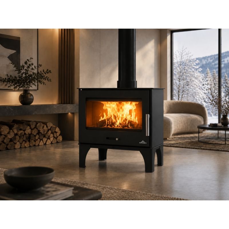 Bronpi Sena Plus Poêle à Bois 12.5 kW